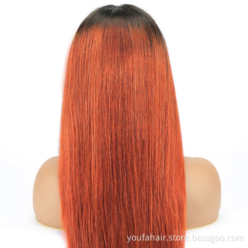 Cheap 13x4 13x6 Super Thin HD Lace Front Wig Ombre 1B 350 Virgin Cuticle Aligned Human Hair HD Lace Frontal Wig for Black Women